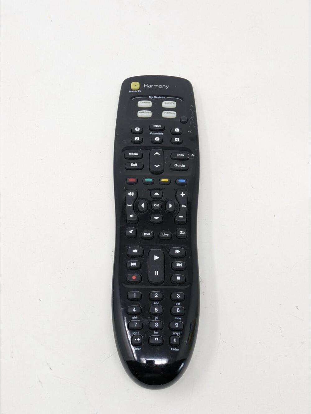 Logitech 350 Harmony 815-000111 N-I0004  Black Universal Remote Controller